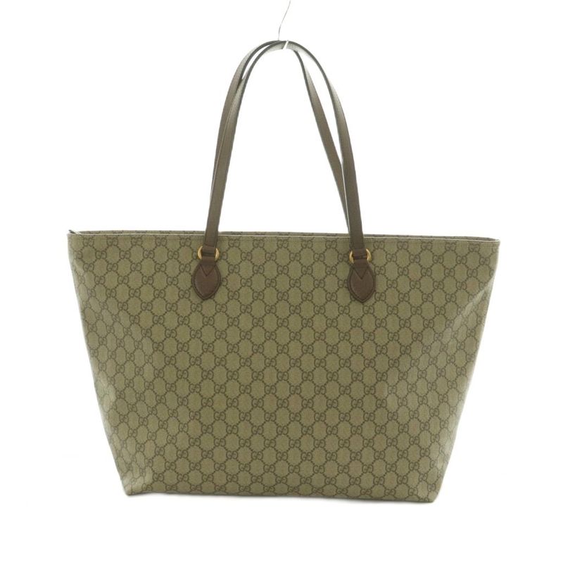 Gucci Ophidia GG Medium Tote GG Supreme Tote Bag Beige Brown 547974 MI - OS - OH
