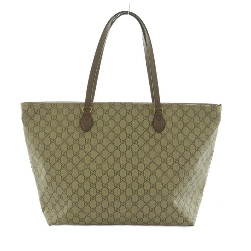 Gucci Ophidia GG Medium Tote GG Supreme Tote Bag Beige Brown 547974 MI - OS - OH