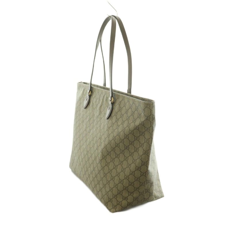 Gucci Ophidia GG Medium Tote GG Supreme Tote Bag Beige Brown 547974 MI - OS - OH
