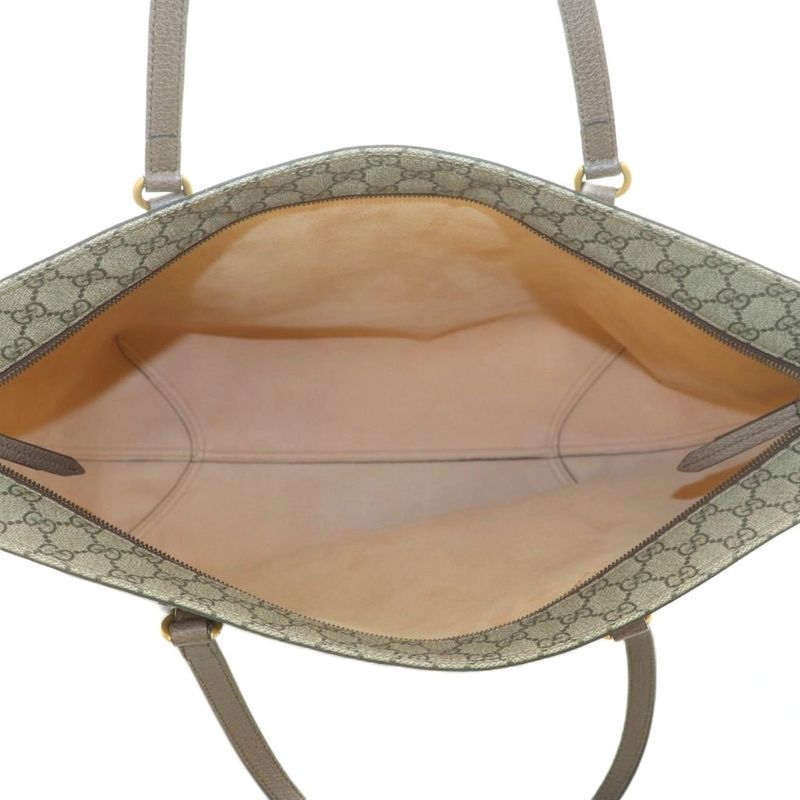 Gucci Ophidia GG Medium Tote GG Supreme Tote Bag Beige Brown 547974 MI - OS - OH