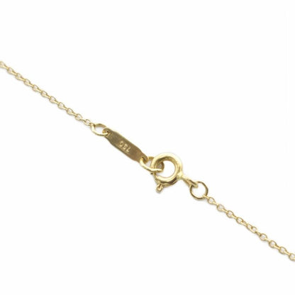Tiffany & Co Tiffany & CO Ribbon Necklace Pendant 18K 750 Yellow Gold