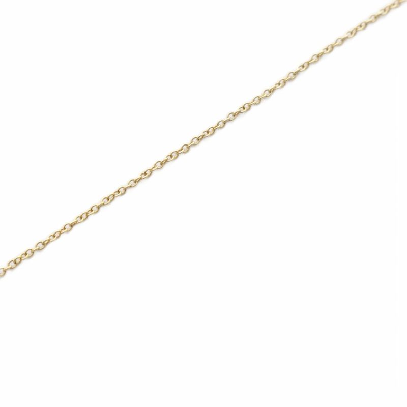 Tiffany & Co Tiffany & CO Ribbon Necklace Pendant 18K 750 Yellow Gold