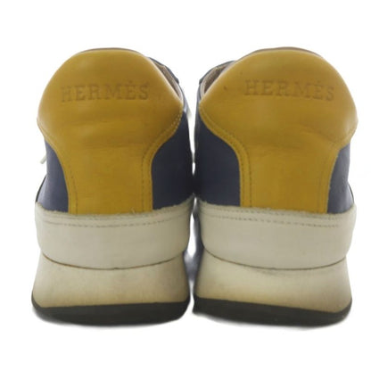 Hermes Trail Sneakers 41 Khaki Navy Blue Navy Blue