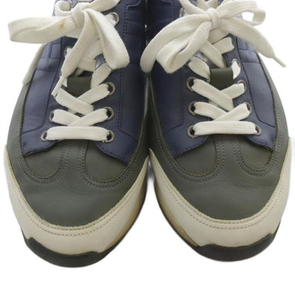 Hermes Trail Sneakers 41 Khaki Navy Blue Navy Blue