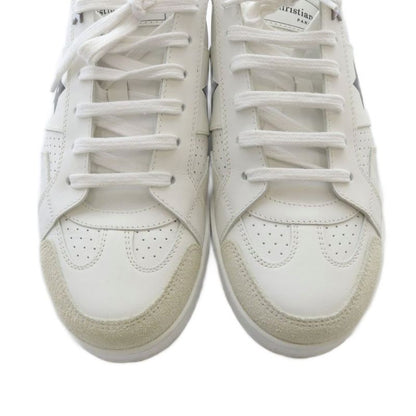 Christian DIOR STAR Sneakers Leather 37 White