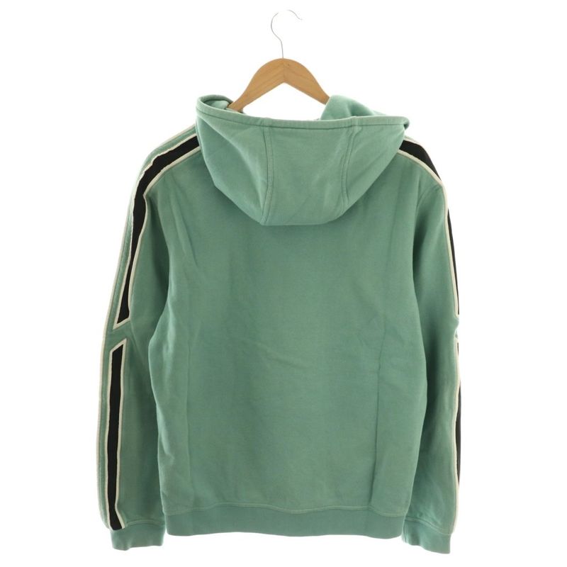 Hermes Run H Zip Hoodie Hood Lined XL Mint Green Black White 21-5740 DO - OS