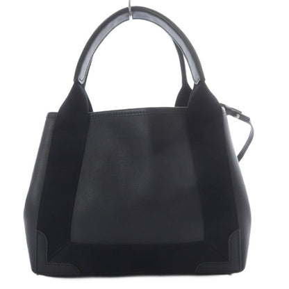 Balenciaga Navy Cabas Snavy XS Cabas Perforated Logo 2way Tote Bag Shoulder Bag