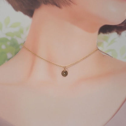 Hermes Gambard Crude Sel Exlibris H216330b_00 Necklace 18K Pink Gold Pink Gold
