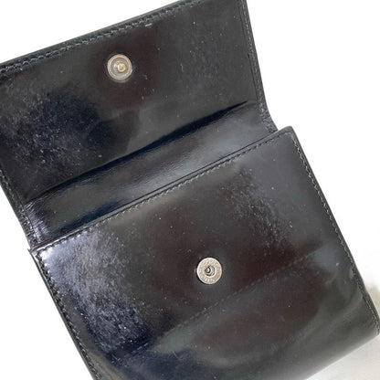 Gucci Trifold Wallet Black Jackie Leather