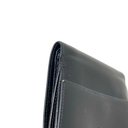 Gucci Trifold Wallet Black Jackie Leather