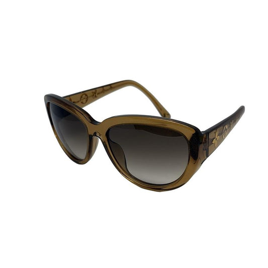 Louis Vuitton Sunglasses In Light Glitter Honey With Cat Eyes In Opossession