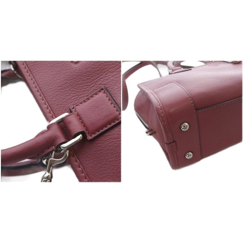 Loewe Amazona 23 Handbag Shoulder Bag 2way Crossbody Leather Pink With Padlock