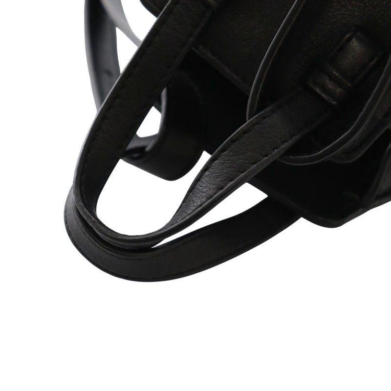 Loewe Hammock Mini Shoulder Bag Hand 2WAY Leather Black AQ - OS - OH