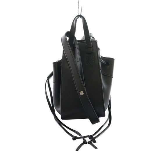 Loewe Hammock Mini Shoulder Bag Hand 2WAY Leather Black AQ - OS - OH