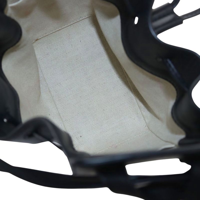 Loewe Hammock Mini Shoulder Bag Hand 2WAY Leather Black AQ - OS - OH