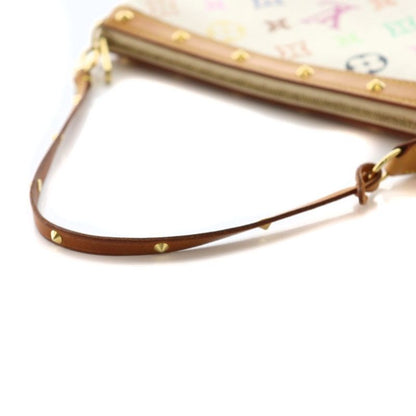 Louis Vuitton Monogram Multicolor Pochette Accessoire Studded White Multicolor
