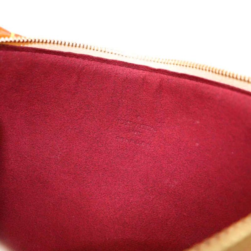 Louis Vuitton Monogram Multicolor Pochette Accessoire Studded White Multicolor