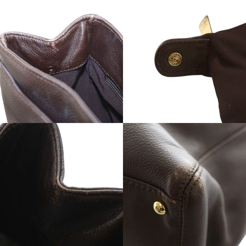 Chanel Executive Tote 10 Series Caviar Skin Bag Coco Mark Brown AQ - OS - OH