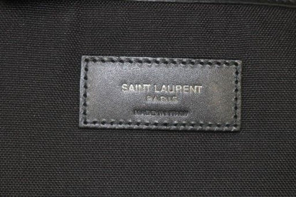 Saint Laurent Paris City Bag Backpack Sac Backpack Nylon Canvas Black 534967