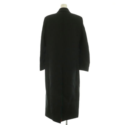 Gucci 24AW 781320 Wool Double Breasted Long Coat Outerwear Chester 38 Grey NR -