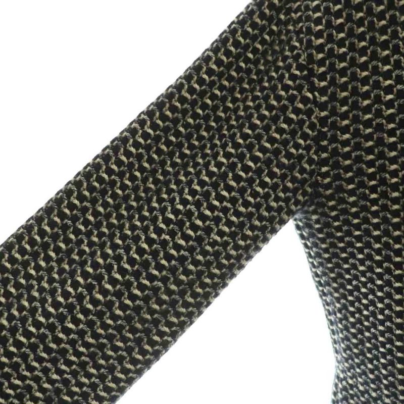 Chanel Long Cardigan Knit Long Sleeves Coco Mark Button Cashmere Silk Blend 34