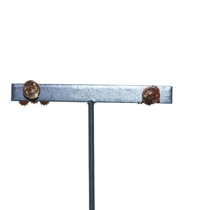 Christian DIOR Mimirose Earrings For Both Ears Stones 18K YG 750 Ruby 1.88g