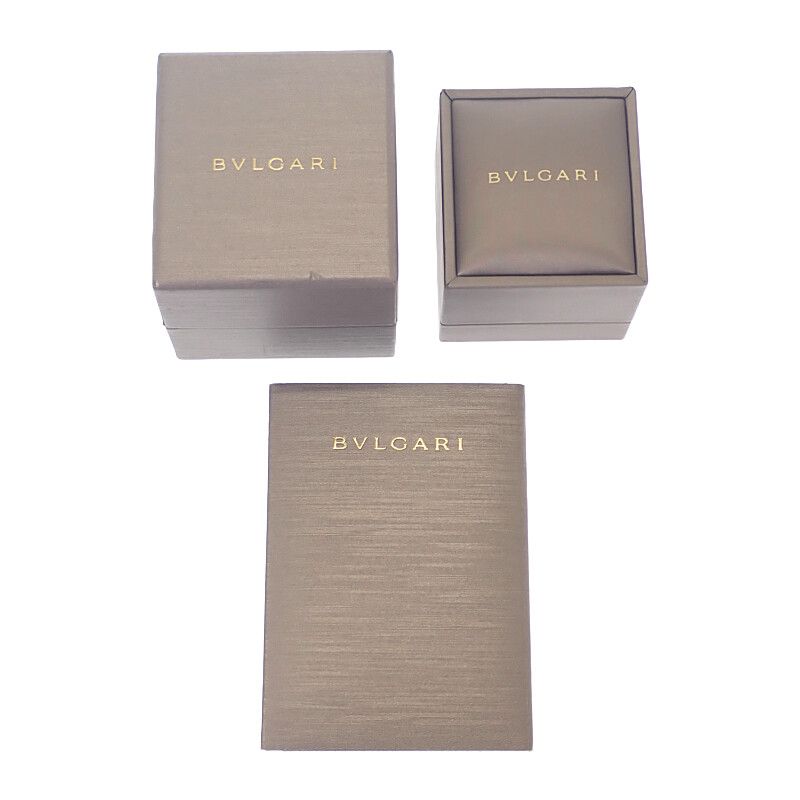 Bulgari Bvlgari Flip No 11 350539 Ring 18K Pink Gold Diamond Shell Ladies