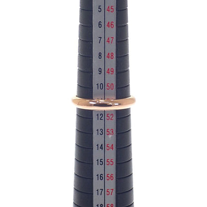 Bulgari Bvlgari Flip No 11 350539 Ring 18K Pink Gold Diamond Shell Ladies