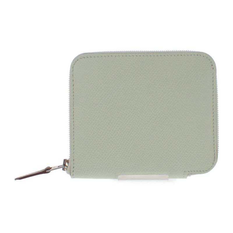 Hermes Azap Silk Inn Compact W Engraved Coin Case Vaux Epson Silk Veil Fizz