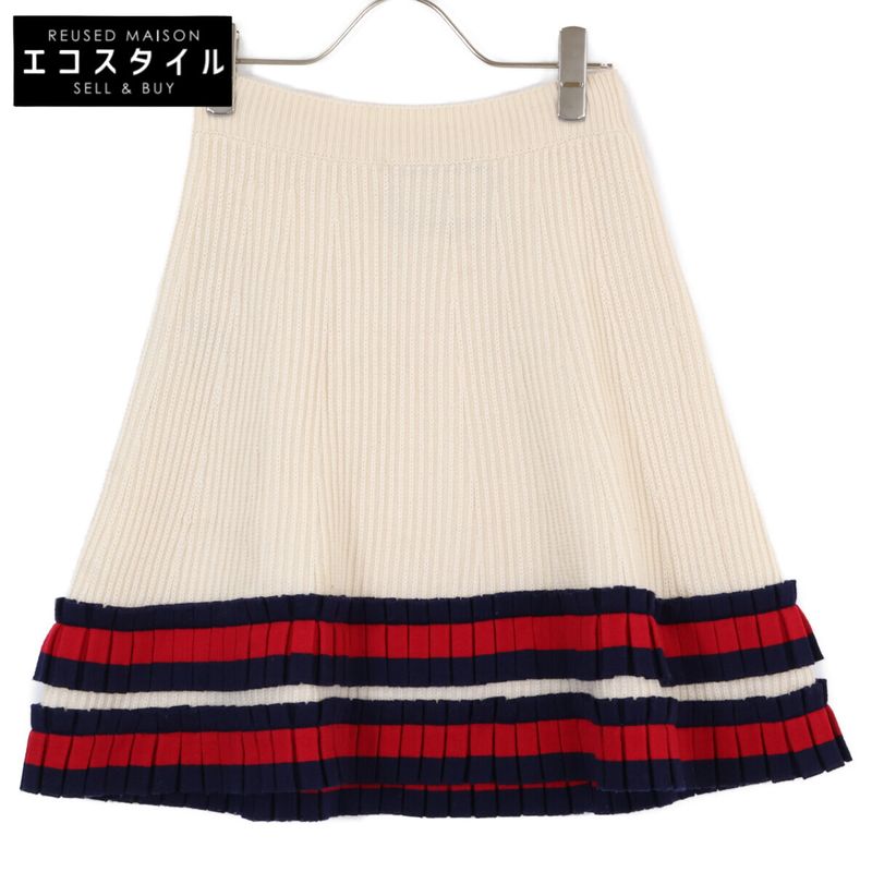 Gucci457484 Wool Sherry Line Knit XS