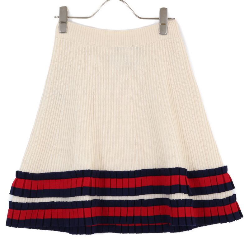 Gucci457484 Wool Sherry Line Knit XS