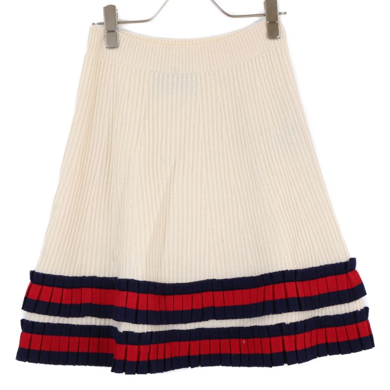 Gucci457484 Wool Sherry Line Knit XS