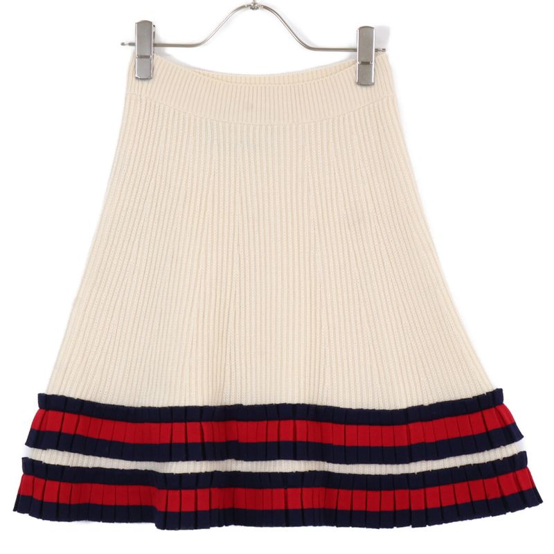 Gucci457484 Wool Sherry Line Knit XS