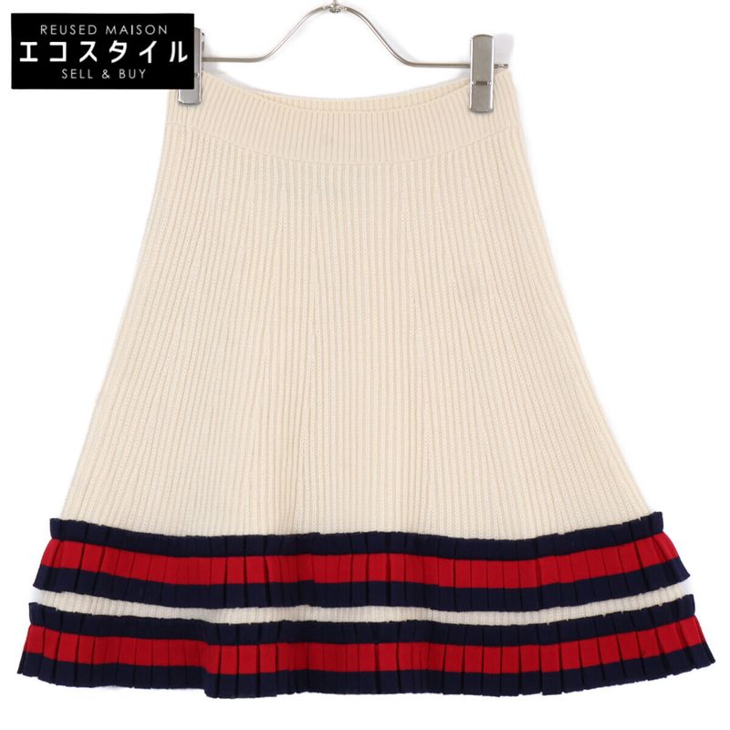 Gucci457484 Wool Sherry Line Knit XS