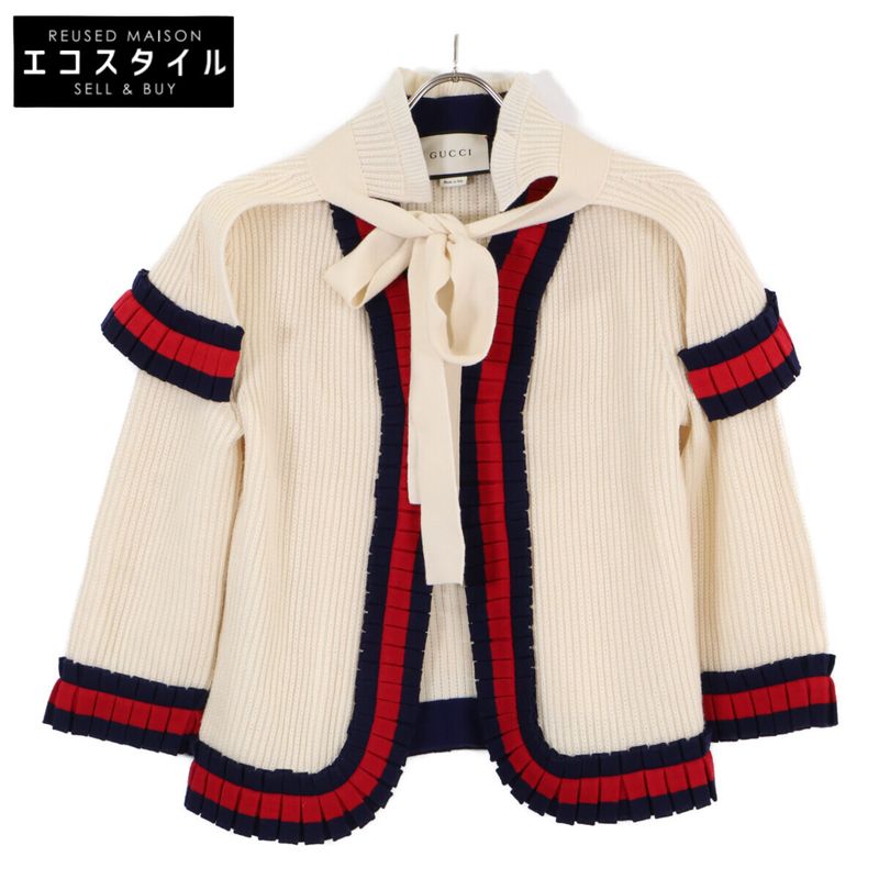 Gucci457483 457486 Sherry Line Knit Cape Cardigan Total 2