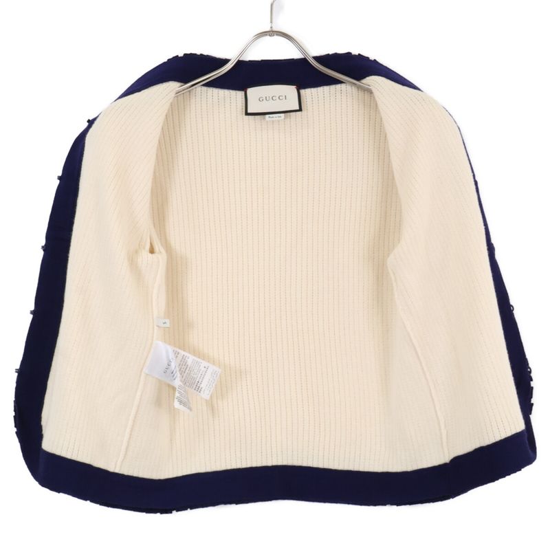 Gucci457483 457486 Sherry Line Knit Cape Cardigan Total 2