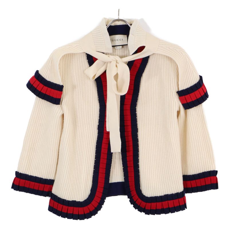 Gucci457483 457486 Sherry Line Knit Cape Cardigan Total 2
