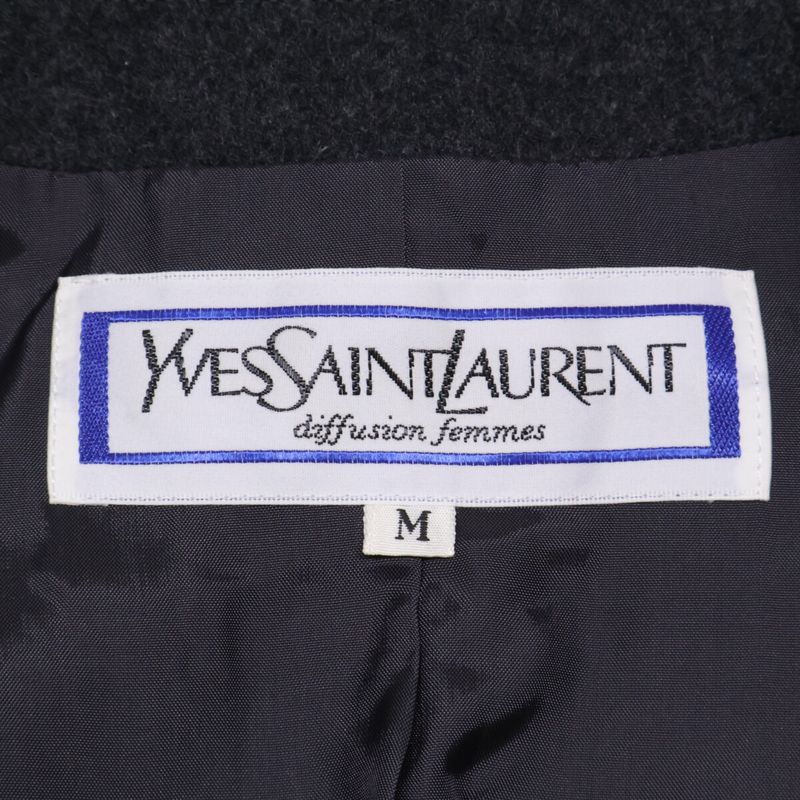Yves Saint-laurent Yves Saint Laurent Hz292-518 Wool Short Napoleon M