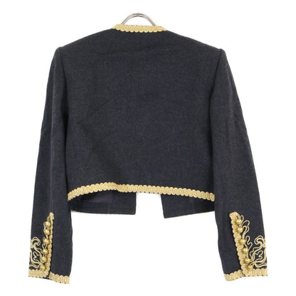 Yves Saint-laurent Yves Saint Laurent Hz292-518 Wool Short Napoleon M