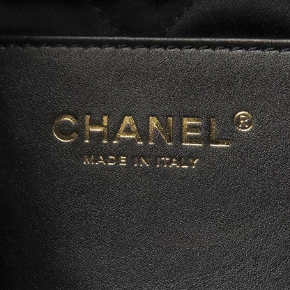 Chanel Shoulder Bag Chanel 22 Mini Leather Chain Shoulder Leather Black Gold