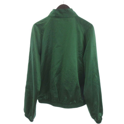 Gucci Bomber Jacket Blouson Full Zip Embroidered Script Logo 618900 ZAOH Green