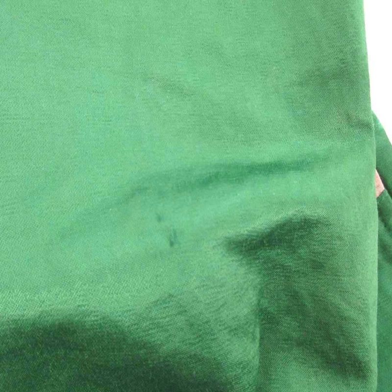 Gucci Bomber Jacket Blouson Full Zip Embroidered Script Logo 618900 ZAOH Green