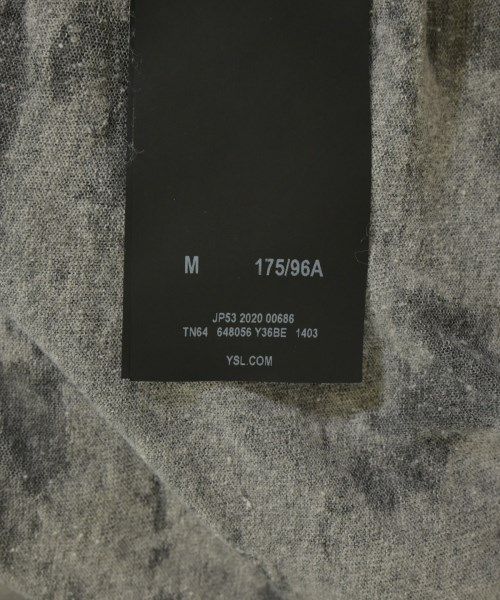 Saint Laurent Paris T-shirt And Cut And Sewn Men's Vintage