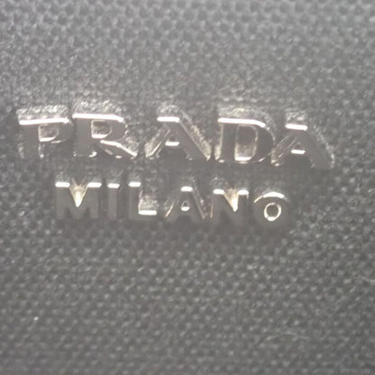 Prada Pannier 1ba212_2did_f0b7k_v_poo Handbag Canvas Leather Black Brown Women