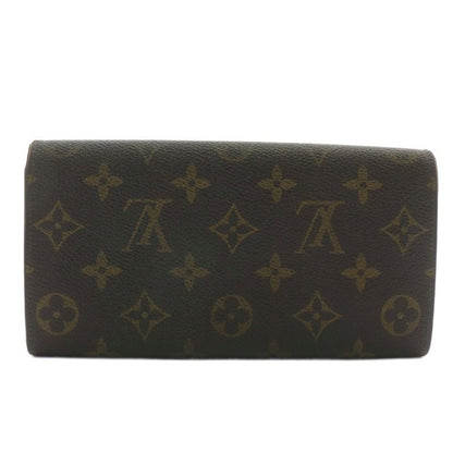 Louis Vuitton Porte Monet Cles Di Fold Long Wallet PVC Leather Monogram All