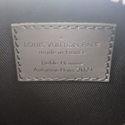 Louis Vuitton LV Felt Keepall XS M80821 Shoulder Bag Leather Felt Gray Ladies