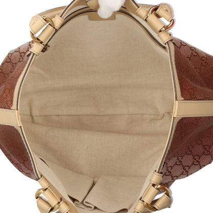 Gucci Scarlet Interlocking G GG Canvas Handbag GG Canvas 269953 Beige Ladies