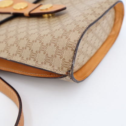 Celine Macadam Blazon Triomphe Pattern Medal Coin Motif Hardware Leather