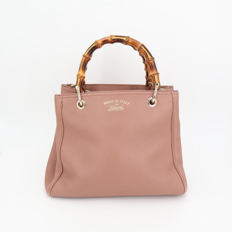 Gucci Bamboo Leather 2WAY Handbag