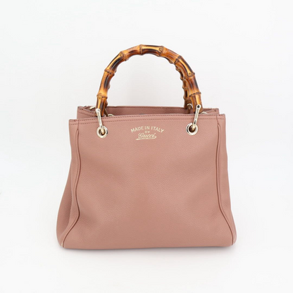 Gucci Bamboo Leather 2WAY Handbag